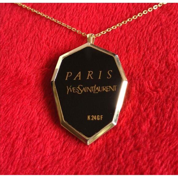 Yves Saint Laurent Necklace Brooch #138743Y19B - Picture 3 of 12